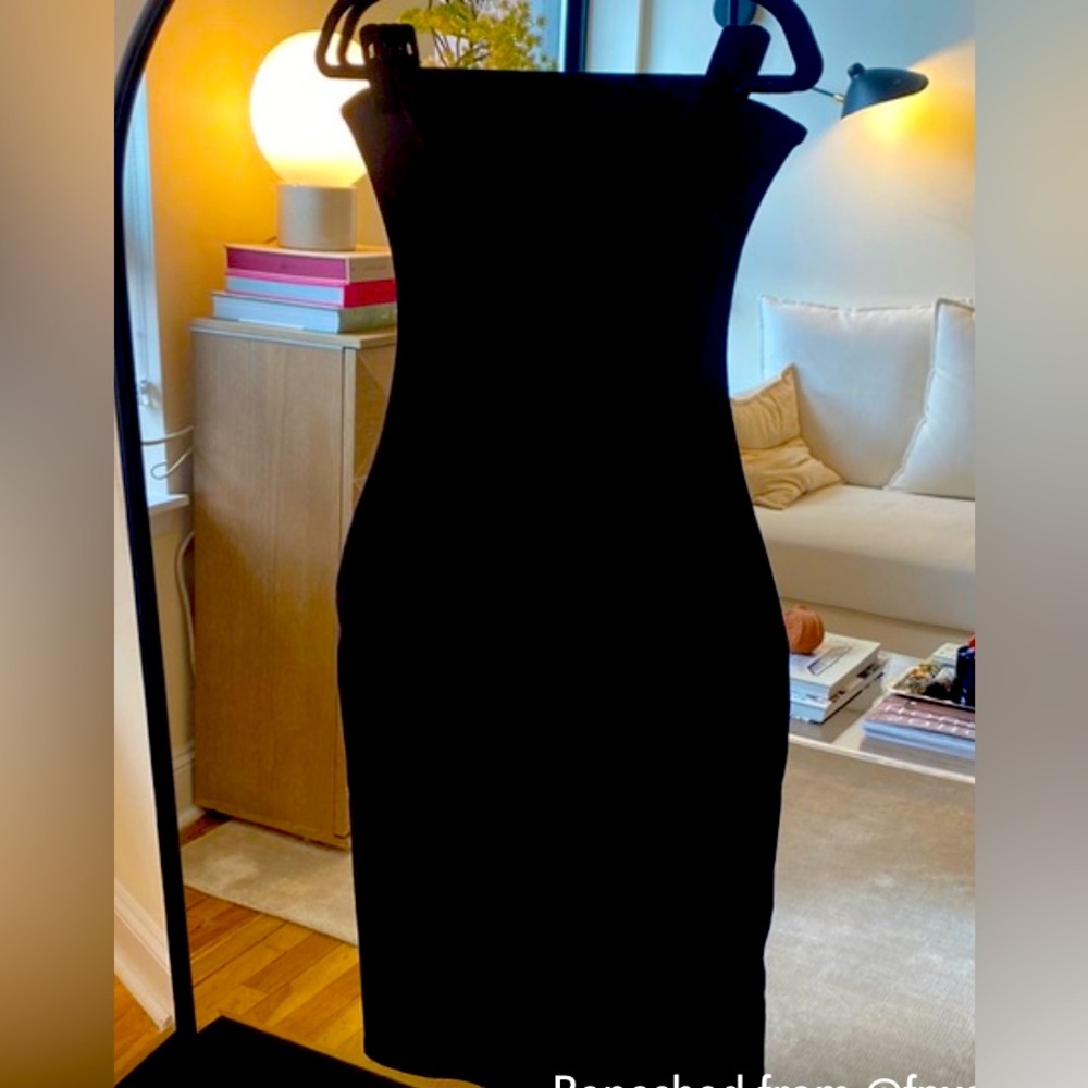 WeWoreWhat Anthropologie Black comfortable Tube Dress